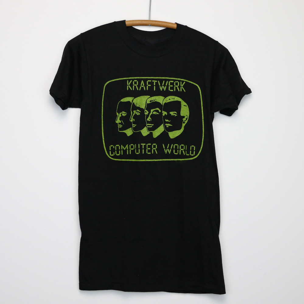 Vintage! 1981 Kraftwerk Computer World T-shirt Tee Men Size S – 5XL