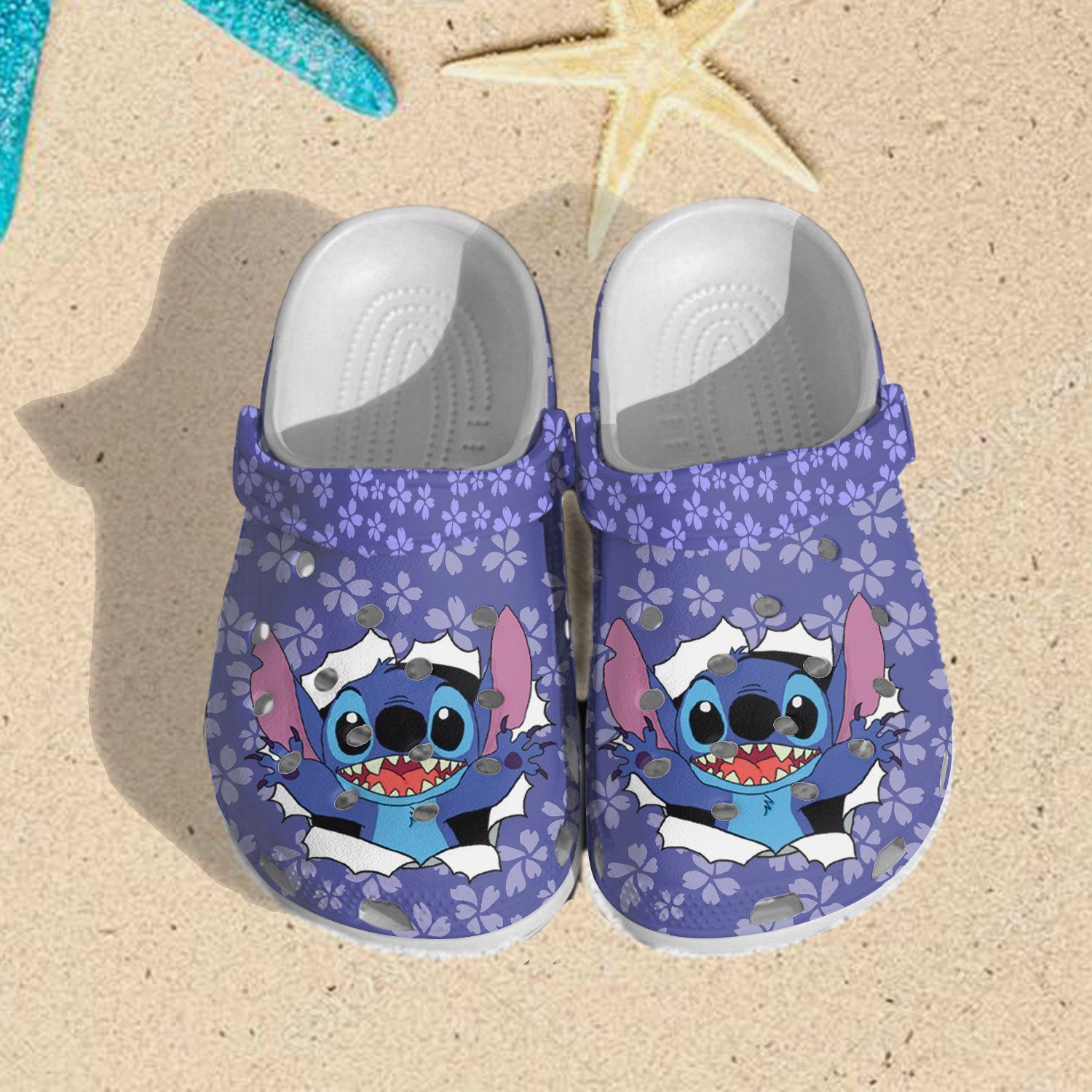 Stitch Crocs Charms Crocs Clog Shoes