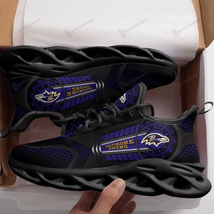 Baltimore Ravens Yezy Running Sneakers 600