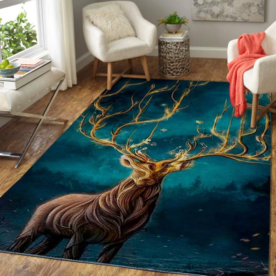 Art Of Deer Area Rug, OFD 1910164