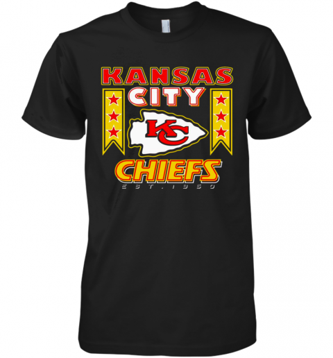 Kansas City Chiefs Logo Est 1960 Premium Men’S T-Shirt