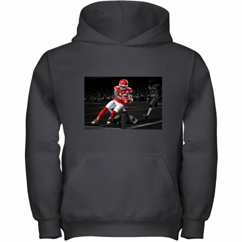 Super Bowl 54 Kansas City Chiefs Damien Williams scores The Game Winning Touch Down During The Super Bowl Youth Hoodie