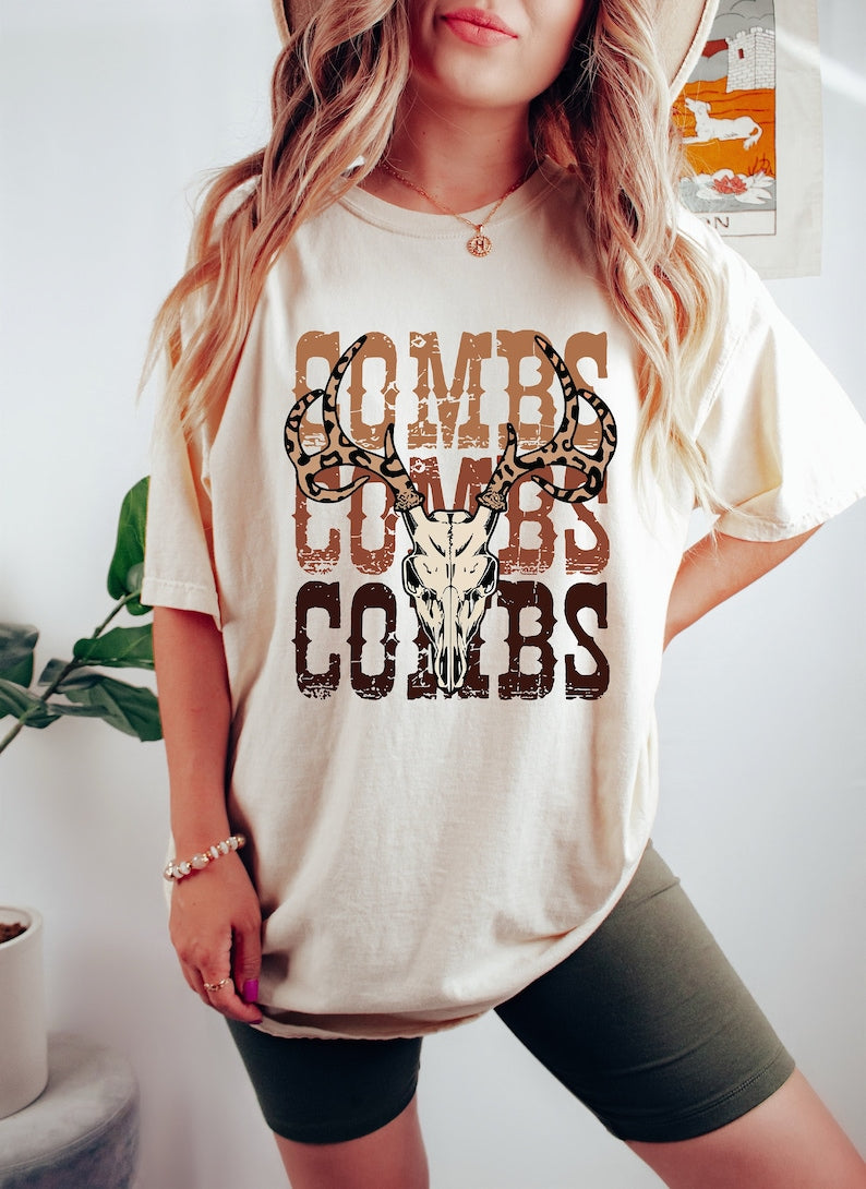 Vintage Western T-Shirt, Trendy Tee, Cowgirl Country Shirt, Cowboy T-Shirt, Retro Cowboy Shirt, Cowboy Combs