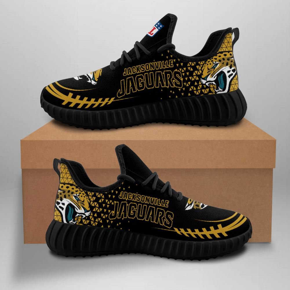 Jacksonville Jaguars Unisex Sneakers New Sneakers Custom Shoes Football Yeezy Boost