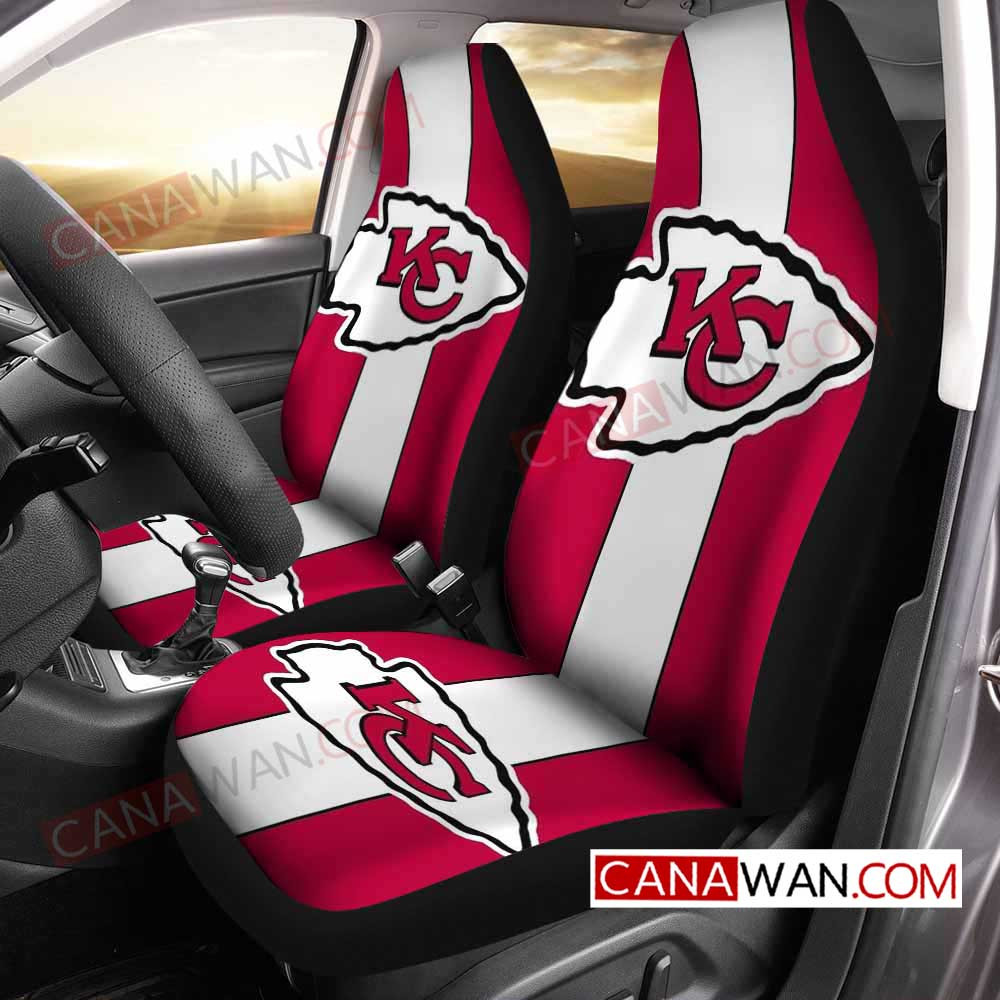 Kansas City Chiefs Style102 3D Customized Personalized Car Seat Cover