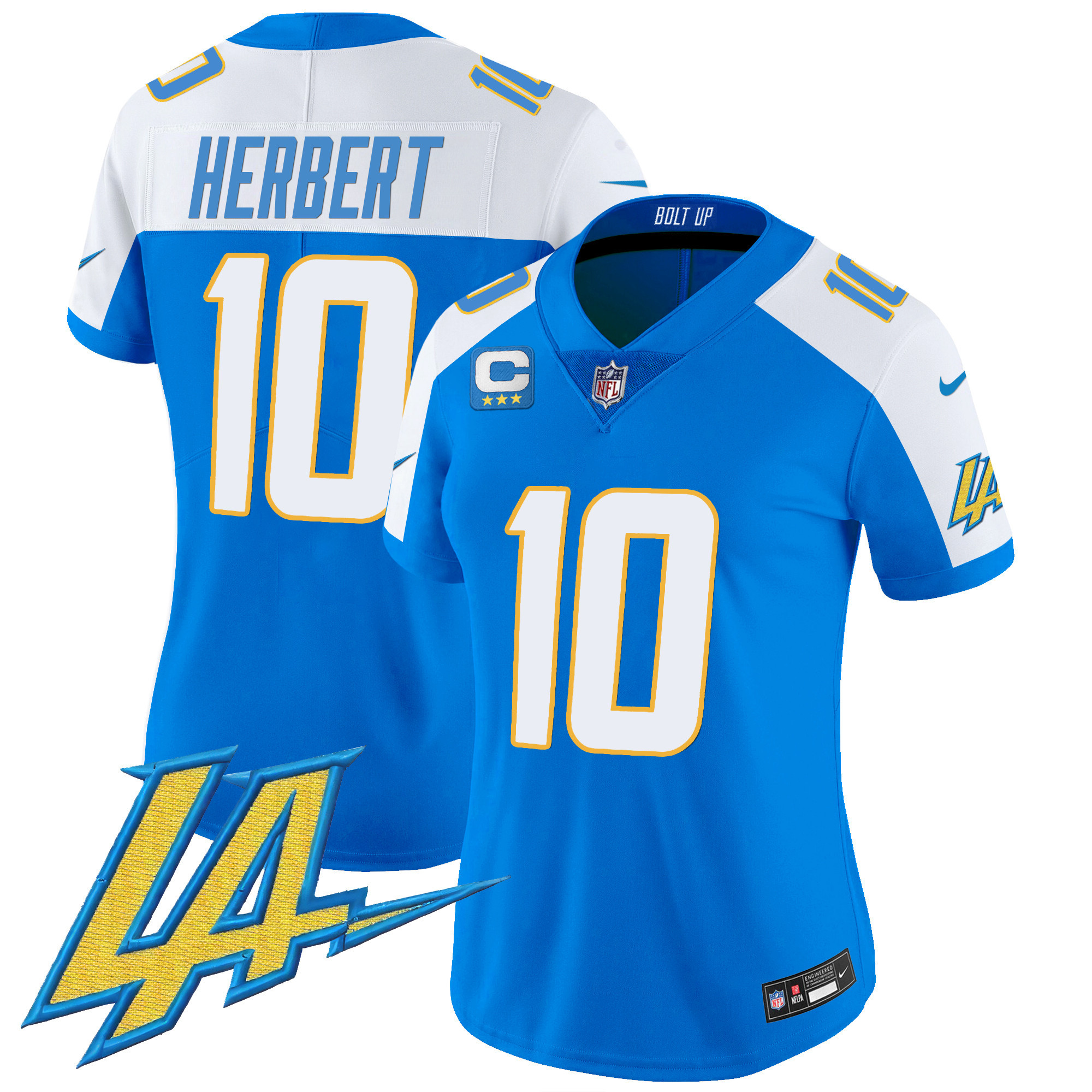 Women’S Chargers Vapor Limited Jersey V2 – All Stitched