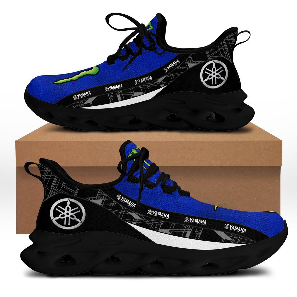 Yamaha Racing Ttt-Ht Bs Running Shoes Ver 1 (Blue)