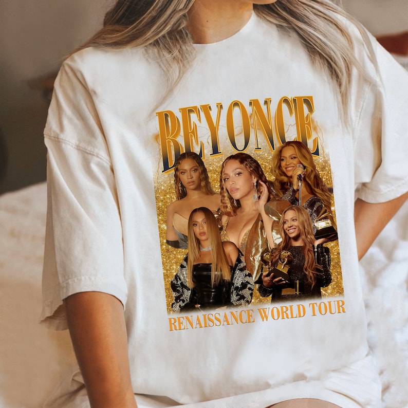 Hot Beyonces Renaissance Tour 2023 T-Shirt  , Beyonce Renaissance Tour, Vintage Beyonce T-Shirt