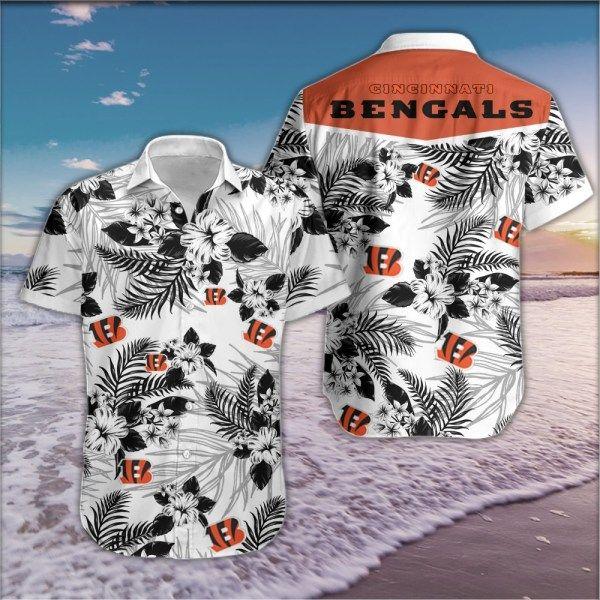 Beach Shirt Felacia [Hawaii Shirt] Cincinnati Bengals-Zx09238