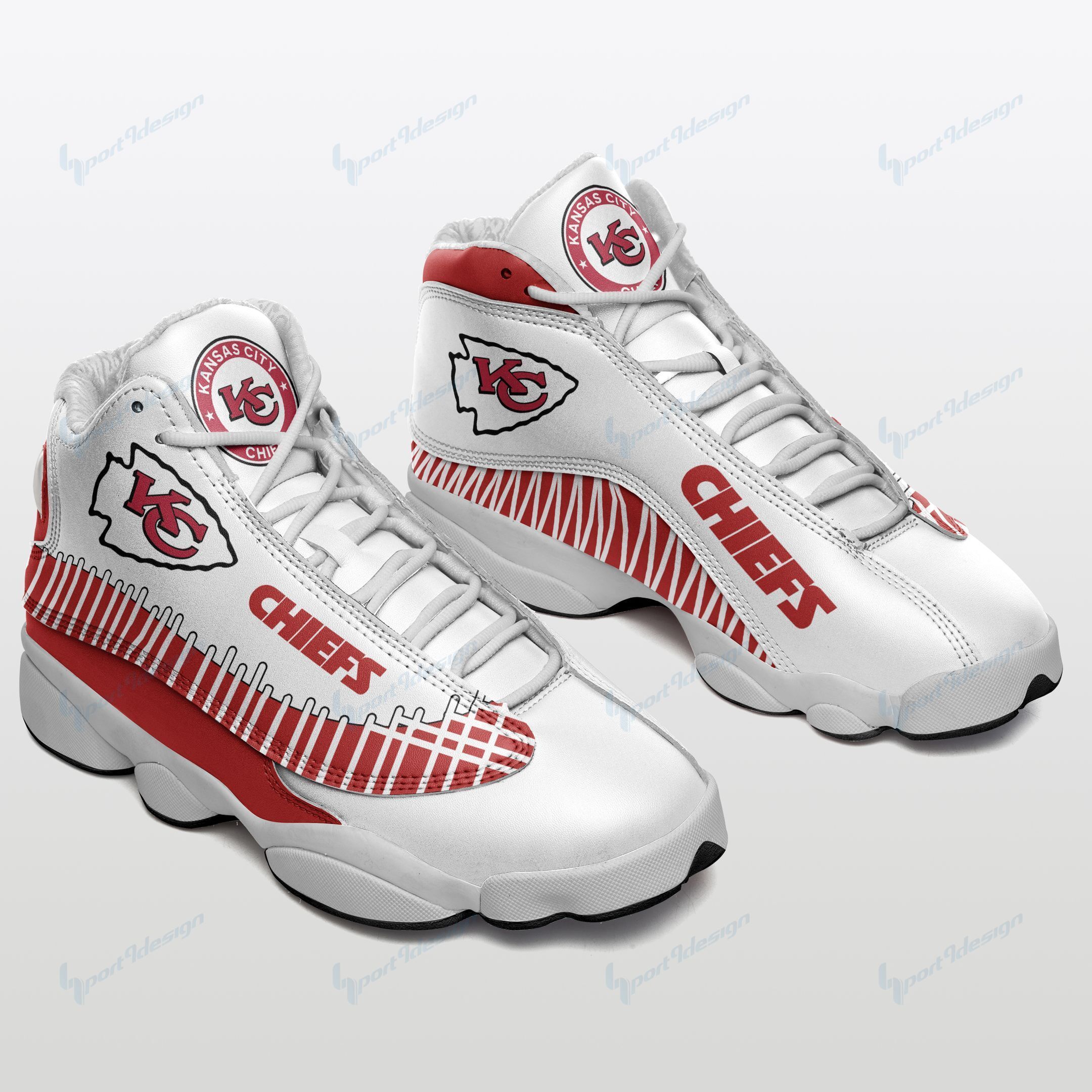 Kansas City Chiefs Air JD13 Sneakers 485