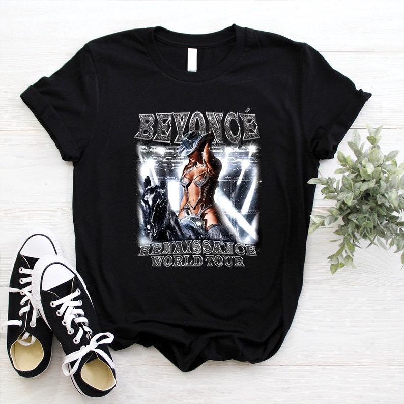 Renaissance World Tour Shirt, Renaissance Tour Shirt, Renaissance Outfits, Queen Of Pop Music