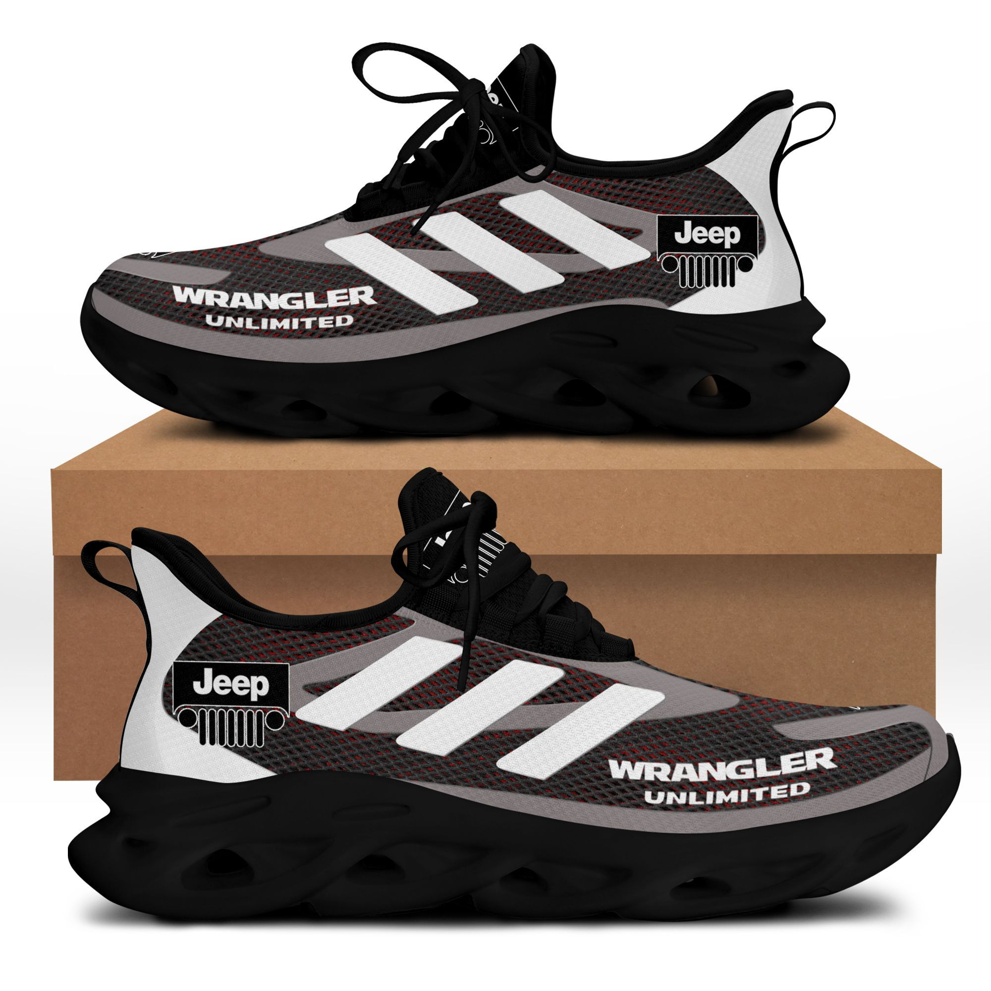 Jeep Wrangler Bs Running Shoes Ver 10 (White)