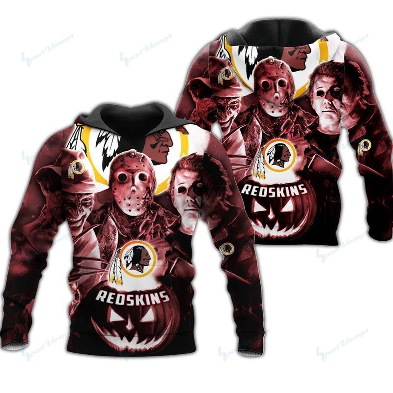 Washington Redskins Limited Edition Men’s And Women’s All Over Print Full 3D  Hoodie