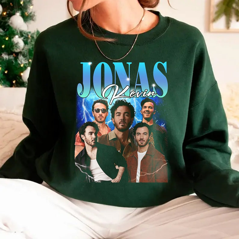 Vintage Jonas Kevin Jonas Brothers Sweatshirt, Jonas Brothers Full Album Shirt, Jonas Brothers Tour Shirt