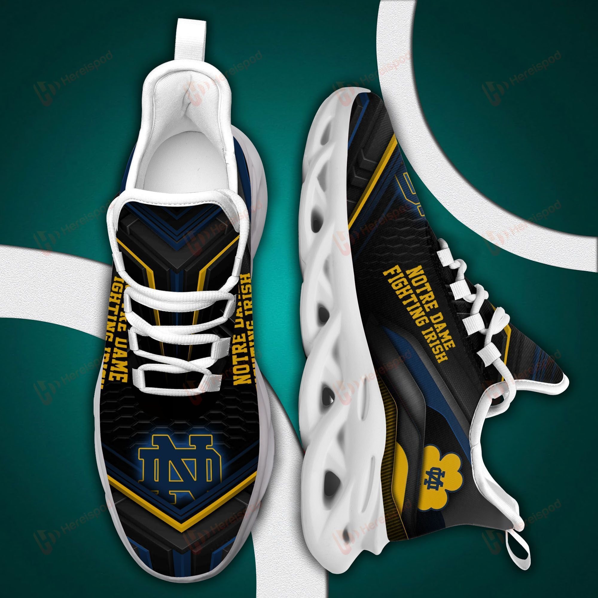 Chsx21081817 Notre Dame Fighting Irish Max Soul Shoes