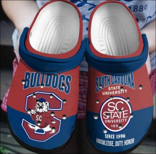 South Carolina State University Bulldogs Crocss Clog Shoes