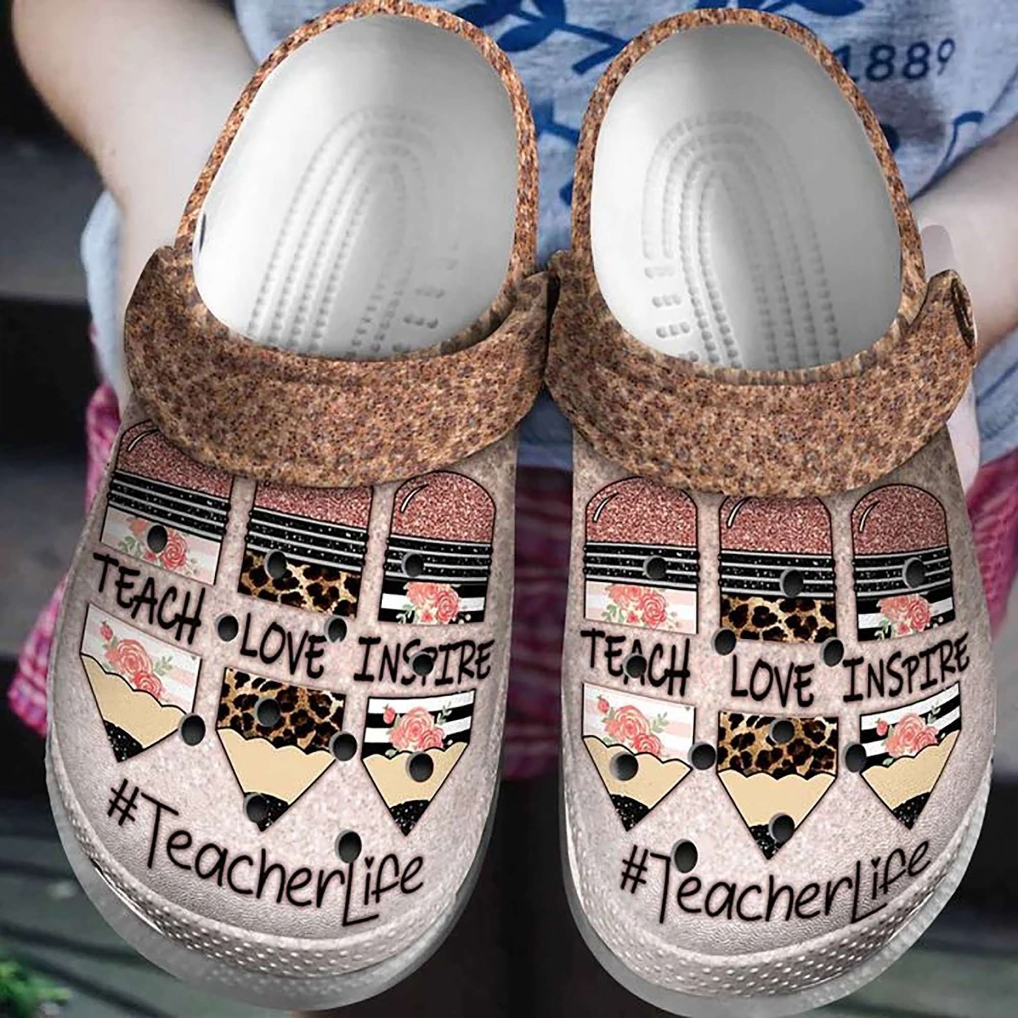 Teacher Life Teach Love Inspire Gift &hellip;