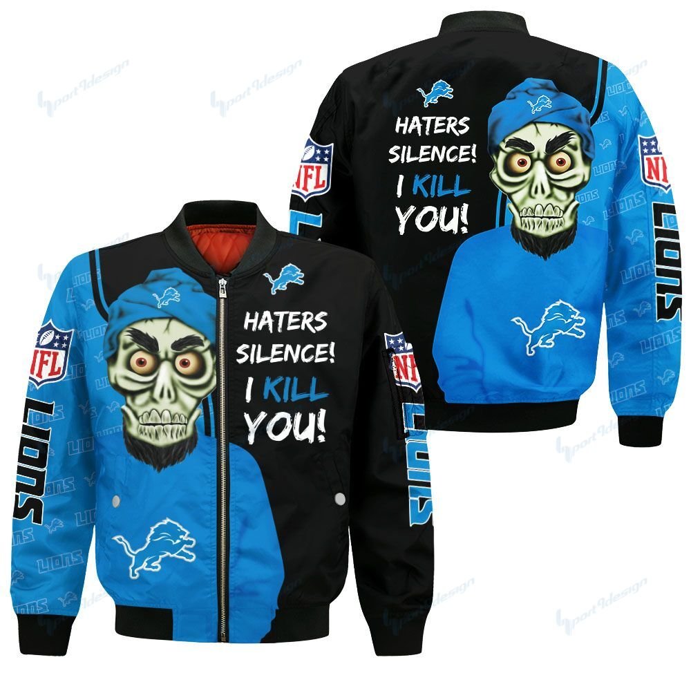 Detroit Lions Bomber Jacket 15