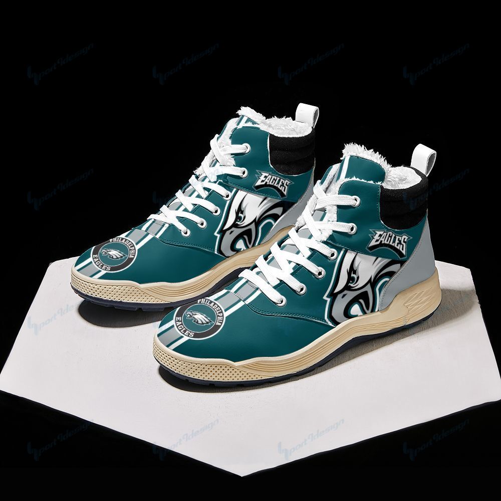 Philadelphia Eagles Winter High Top Fashion Sneaker 28