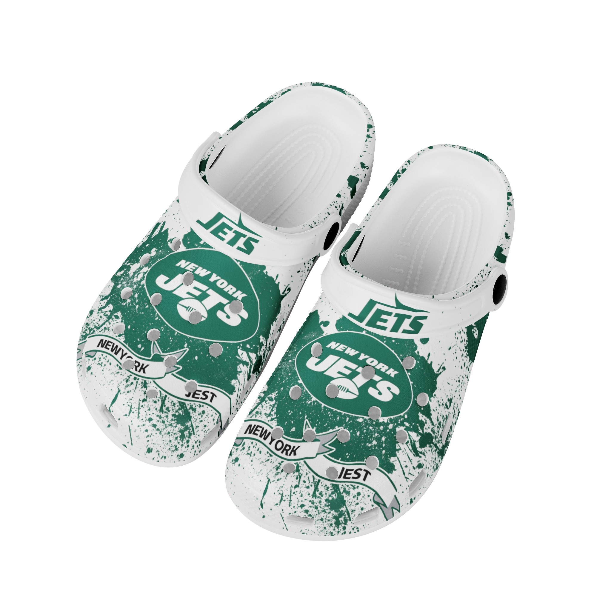 New York Jets Crocs Shoes Cute Style#2 Shoes For Fans