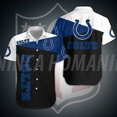 Indianapolis Colts Nfl Hawaiian Summer Shirt, Indianapolis Colts Summer Shirt, Indianapolis Colts Nfl Fan Hawaiian Shirt Short K96H12