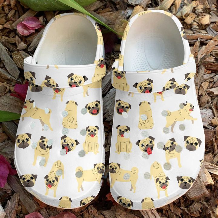 Pug Funny Pattern Sku 1926 Crocs Clo …