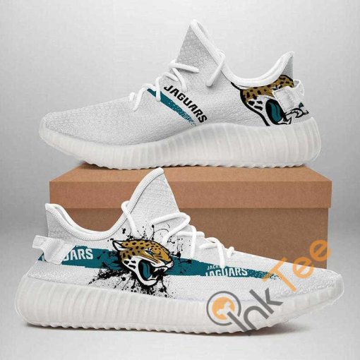 Jacksonville Jaguars No 304 Custom Shoes Personalized Name Yeezy Sneakers