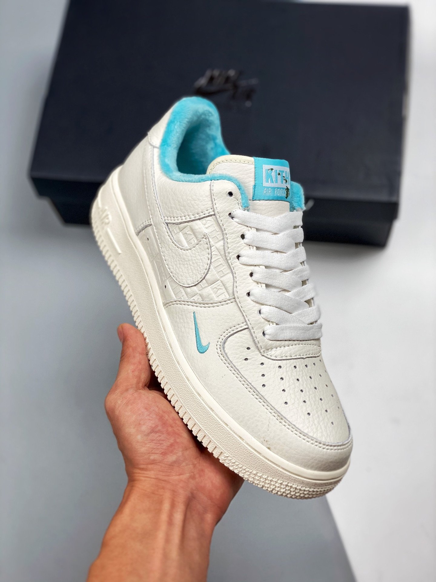 Kith x Nike Air Force 1 Low Hawaii WhiteBlue Lagoon-Aloe Verde 5340805