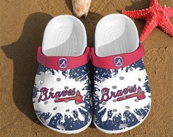 Atlanta Braves Crocband Comfortable Water Atlanta Braves Unisex Crocs Clog Shoes