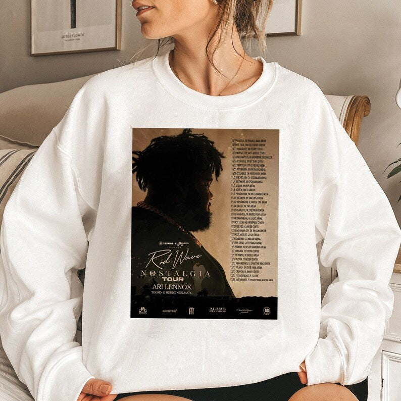 Rod Wave Nostalgia Tour T-Shirt & Sweatshirt