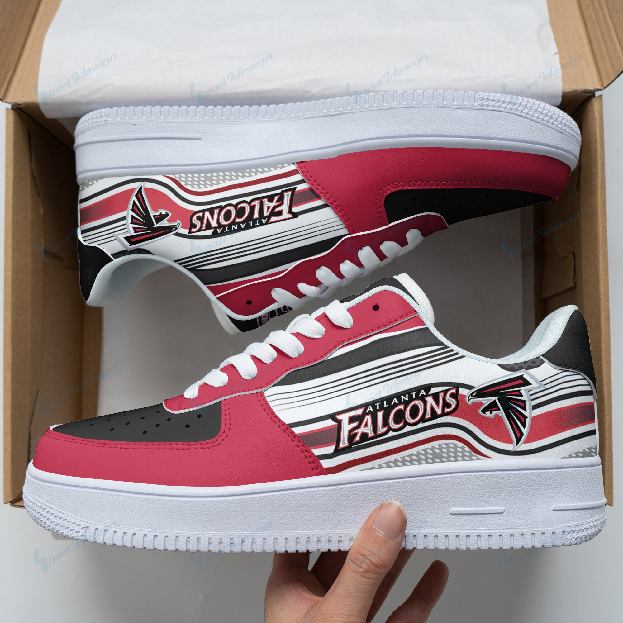 Atlanta Falcons Af1 Shoes 288