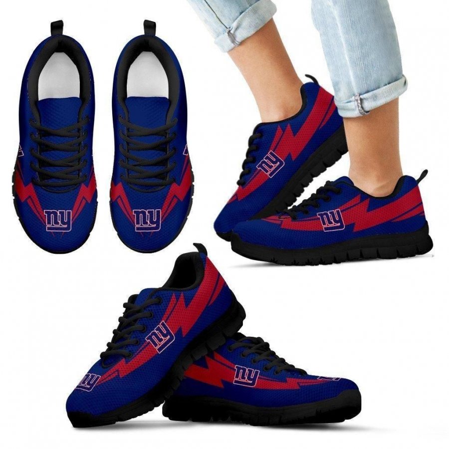 Three Amazing Good Line Charming Logo New York Giants Sneakers #904