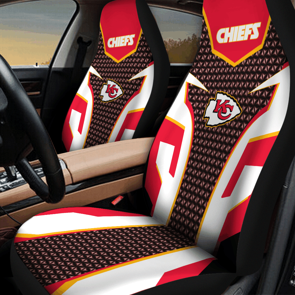 NNA290508 Kansas City Chiefs Car Seat Covers (SET OF 2)