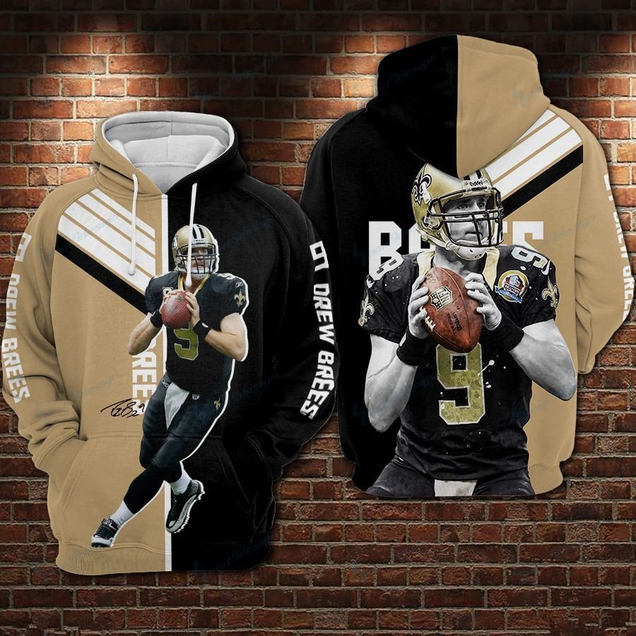 Drew Brees – New Orleans Saints Limited Hoodie 703