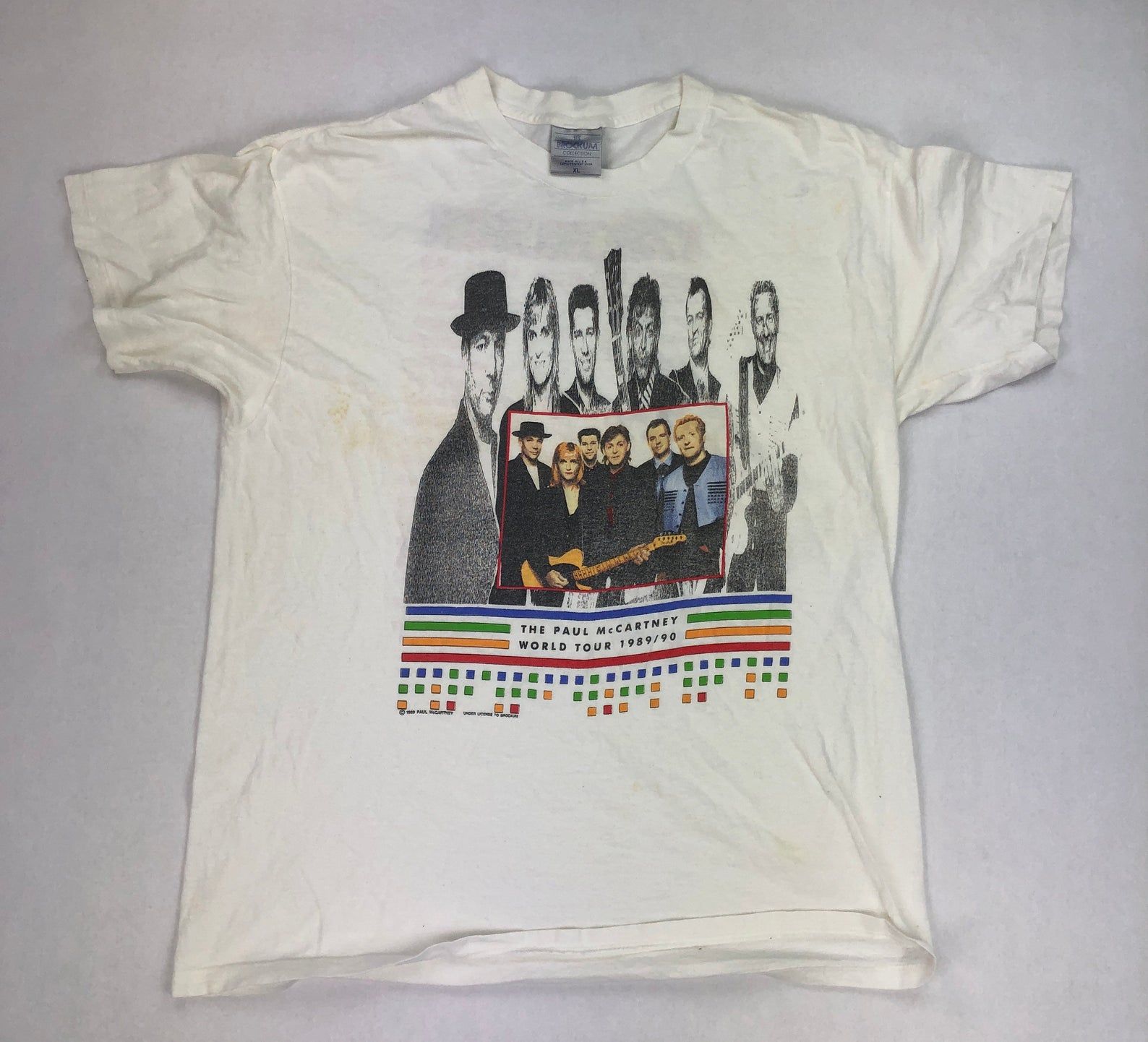 Vintage Paul Mccartney 1989 / 1990 World Tour T-shirt