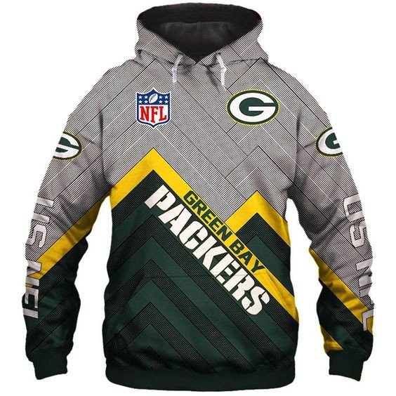 Green Bay Packers 17 Unisex 3D Hoodie Gift For Fans