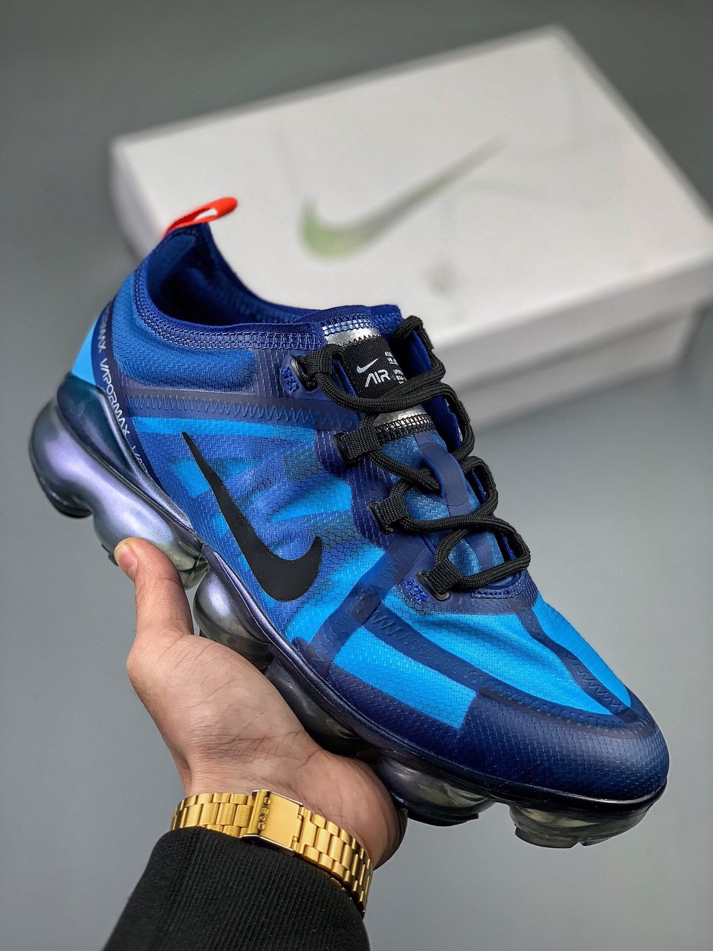 Nike Air VaporMax 2019 Blue Red AR6631-400 5338567