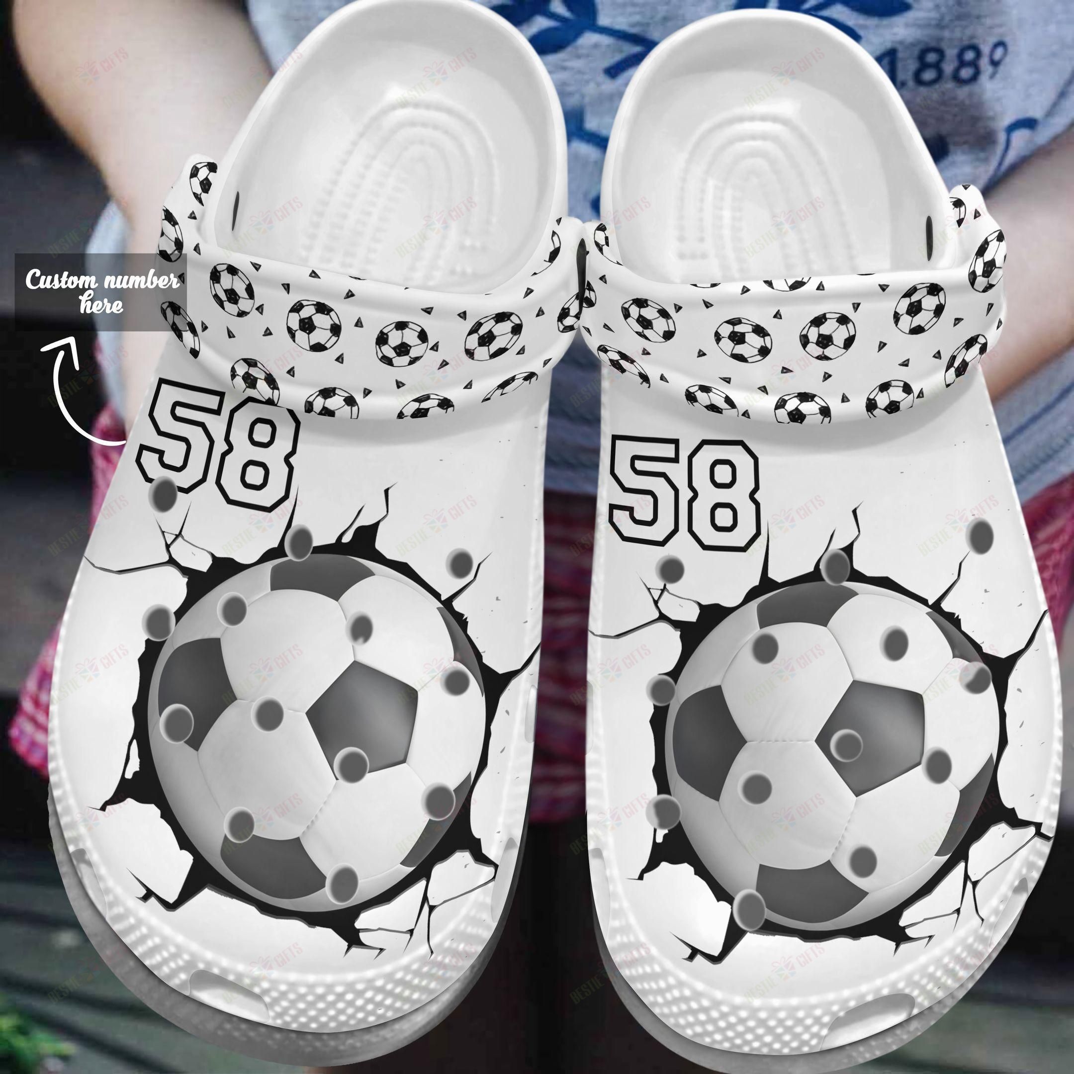 Soccer Personalized Crocs Classic Cl …
