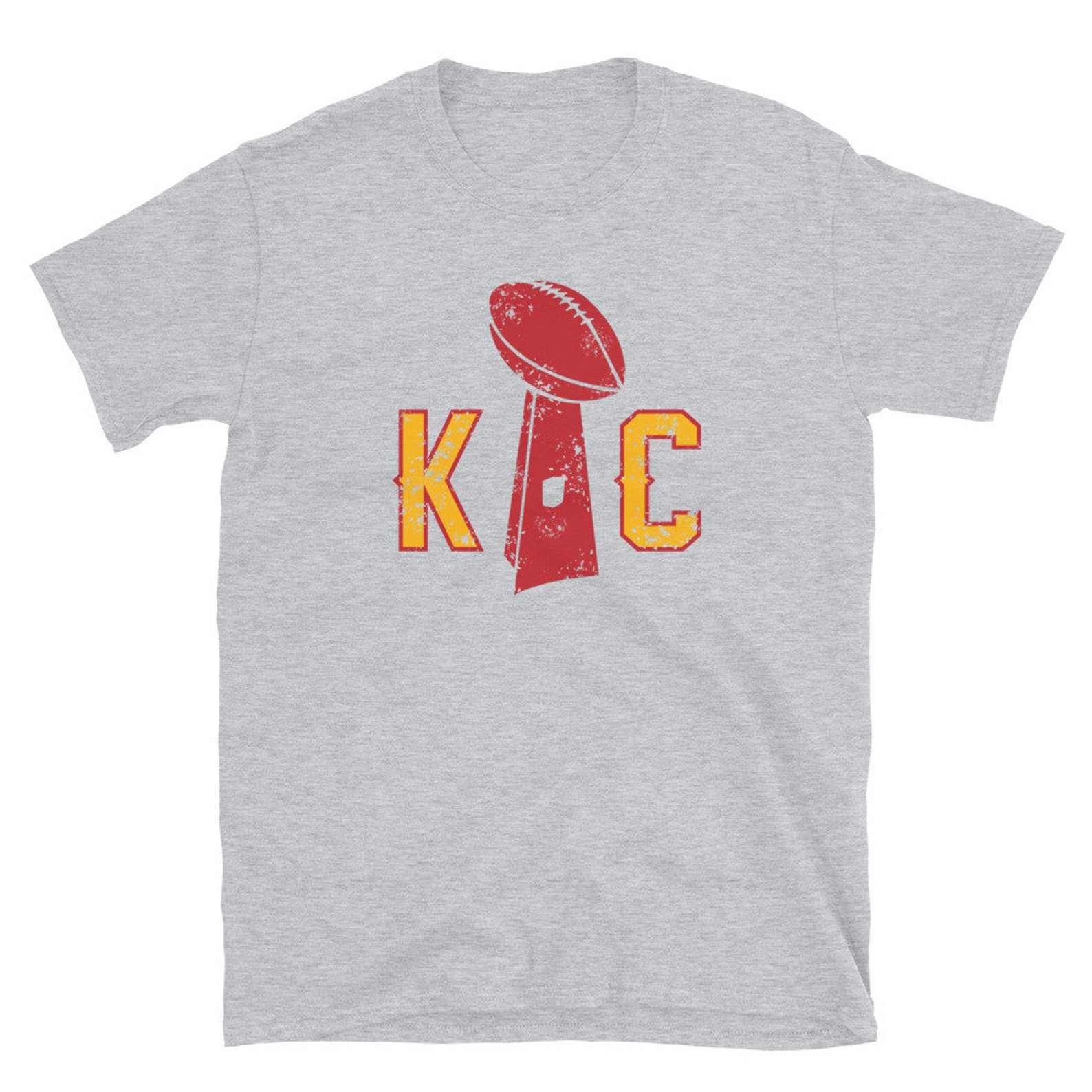 Kansas City Vintage Champions Tee Chiefs Mahomes Kelce Short Sleeve Unisex T Shirt