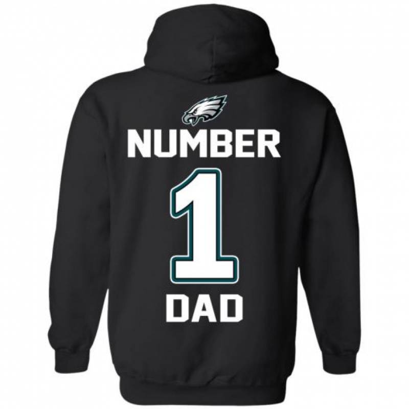 Philadelphia Eagles Number One Dad Hoodie