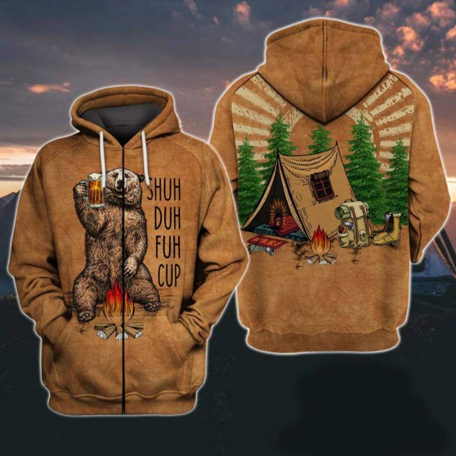 CAMPING BEAR HOODIE