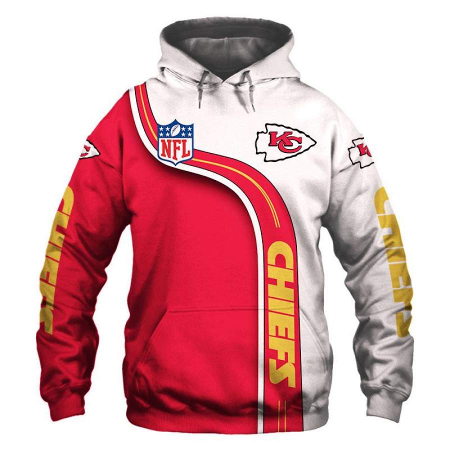 Kansas City Chiefs Hoodie 3D Style5635 All Over Printed