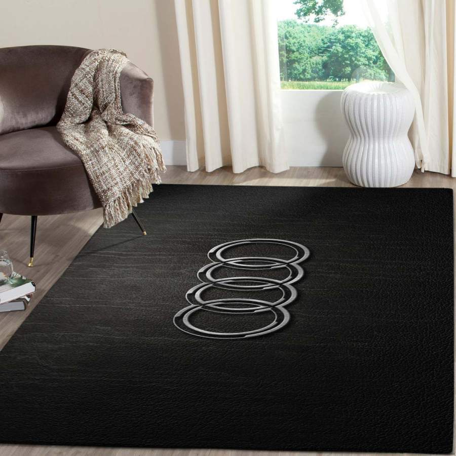 Audi Logo SuperCars Area Rugs Living Room Carpet FN151201 Local Brands Floor Decor The US Decor