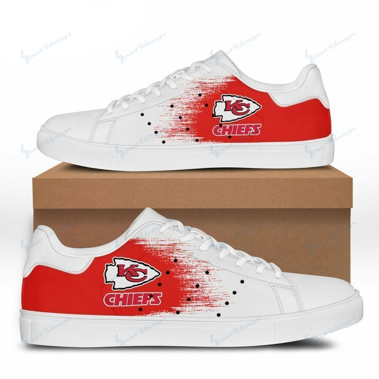 Kansas City Chiefs Ss Custom Sneakers Bg99