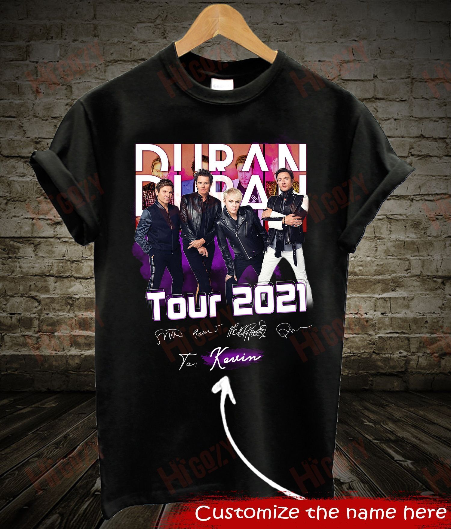 Duran Duran Band Tour Shirt, Duran D &hellip;