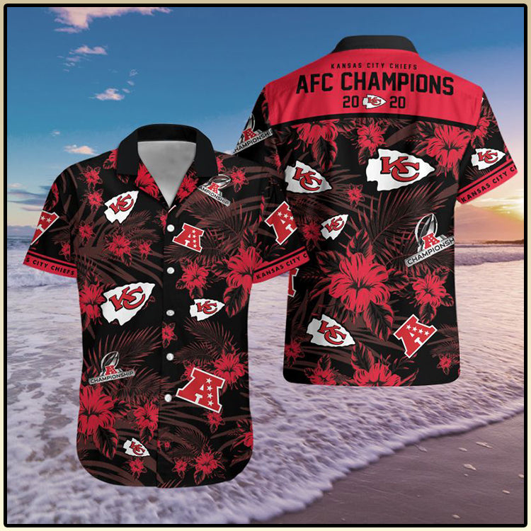 Kansas City Chiefs Afc Champions Hawaiian Shirt