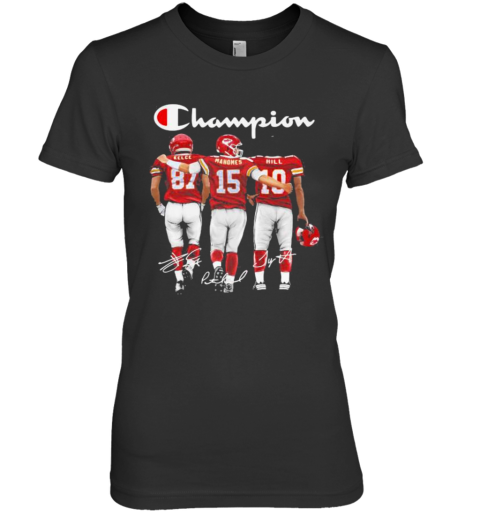 Champion Kansas City Chiefs Football Team Premium Women’S T-Shirt