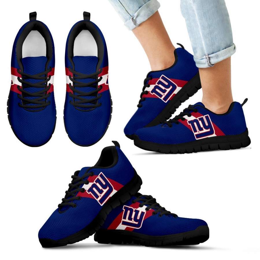 Three Colors Vertical New York Giants Sneakers