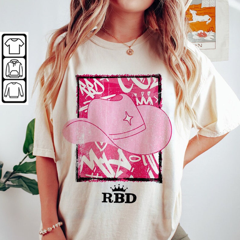 Rbd Rebelde Tour 2023 Shirt, Rbd Rebelde Music Tshirt