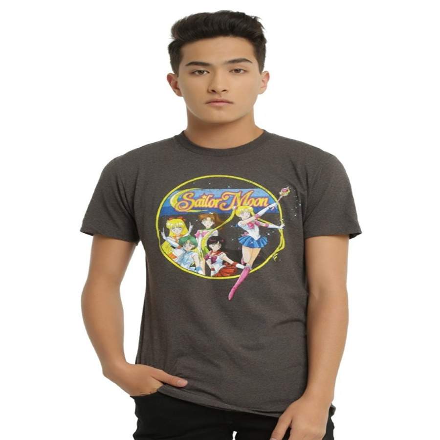 Sailor Moon Scouts Vintage T-Shirt Men’s Funny Cool T-shirt